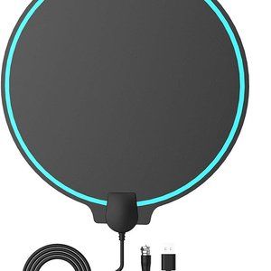 Amplified HD Digital TV Antenna 80-120 Miles Range